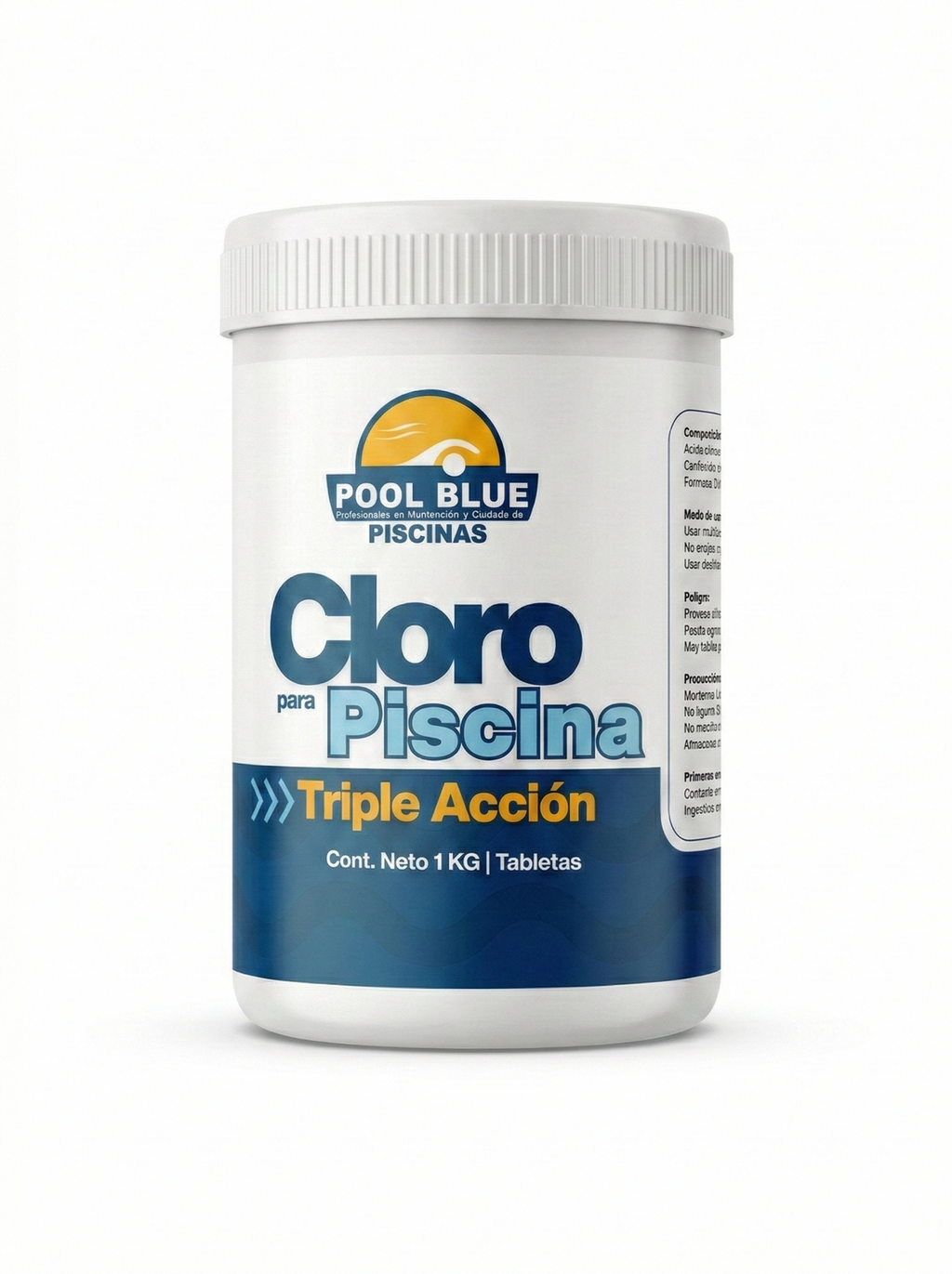 Cloro para Piscina - Tabletas Triple Acción 1 KG