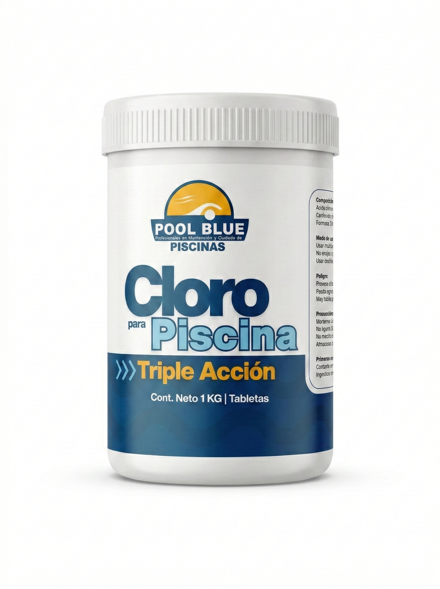 Cloro para Piscina - Tabletas Triple Acción 1 KG